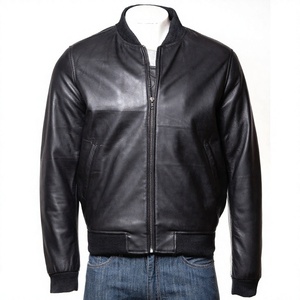 High Quality Custom New Fashionable Shearling <b>Sheepskin</b> Leather <b>Jacket</b> for Men Lightweight Leather <b>Jacket</b> for Men's <b>Sheepskin</b> - Product Image 3