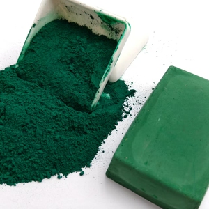 Poudre verte d'oxyde de chrome, matériau de soudage céramique, meulage, polissage, résistant à la température, vert chrome, qualité métallurgique - Product Image 6