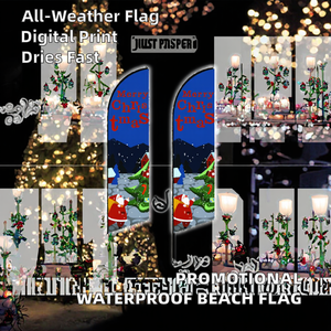 Weihai Wzrods пляжный флаг баннер стена и Летающая реклама - Product Image 2