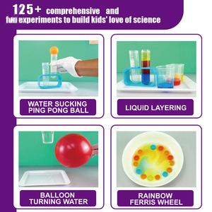 Nuevo STEM Diy Science Toys Children Educational STEM Project 125 Set Magic Lab Experiments Science Kits para niños - Product Image 3