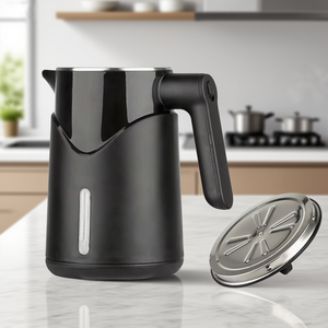 Meilleure vente 1.8L <span class=keywords><strong>Bouilloire</strong></span> électrique en acier inoxydable Portable 1500W <span class=keywords><strong>Bouilloire</strong></span> à eau chaude Style moderne Usine directe - Product Image 4