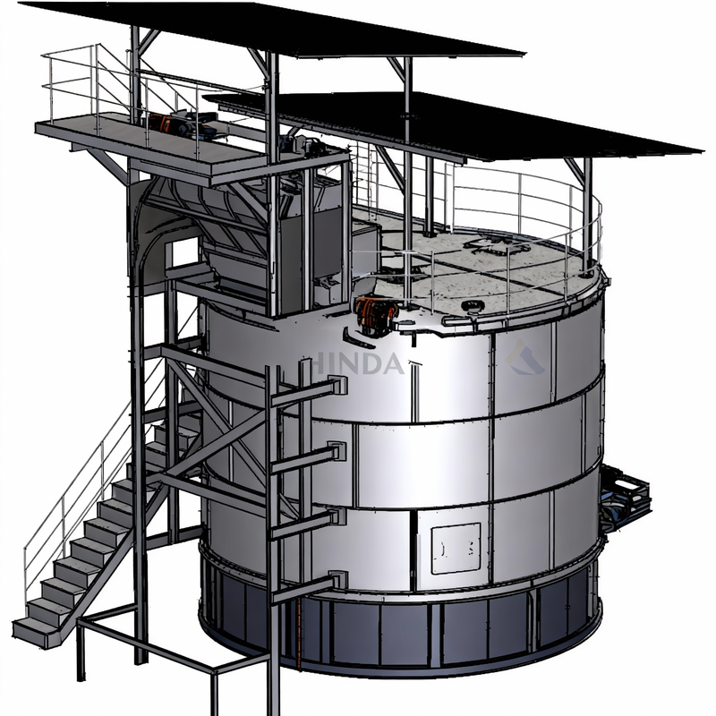 Compost Making Machines Continuous Organic Fertilizer