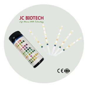 Thuis Urine <span class=keywords><strong>Test</strong></span> 4 Parameters Urine <span class=keywords><strong>Test</strong></span> Strips Microalbumine Urine Testkit - Product Image 3