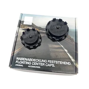 <span class=keywords><strong>Cache</strong></span>-moyeux flottants 56 mm et 68 mm à clipser avec logo, remplacement universel pour voitures et SUV - Product Image 2