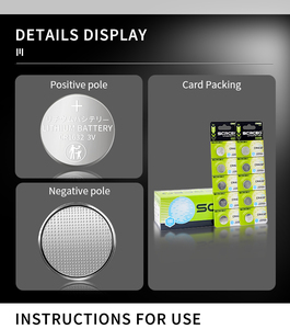 CR1632 3V Lithium Coin Battery Blister Pack Primary Batteries for Remote Control <b>Consumer</b> <b>Electronics</b> CE Certified - Product Image 2
