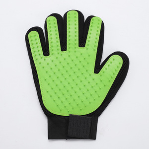 ถุงมือกำจัดขนสัตว์เลี้ยง ขนาดใหญ่ วัสดุ TPR สำหรับแมวขนยาว - Product Image 1