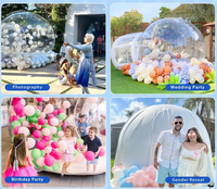 Maison gonflable de ballon de bulle d'igloo de dôme de Pvc 3/4/5m