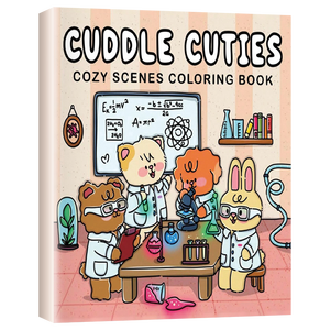 女の子の瞬間 カスタム子供向け塗り絵ブック 厚口オフセット紙 完璧な製本 ソフトカバー 子供向け塗り絵ブック印刷 - Product Image 4