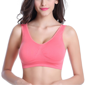Sujetador deportivo de alta calidad para mujer, copas extraíbles, coloridas y cómodas - Product Image 2