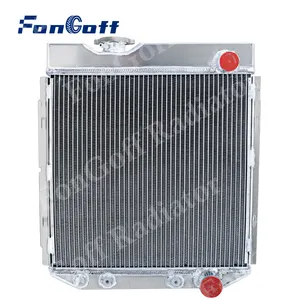 FonGoff Radiador de Alumínio 3 Linhas para Ford Mustang Falcon Mercury Comet 4.7L AT 1963-1966