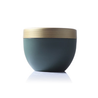 Pot cosmétique en plastique PP 250g avec couvercle électroplaqué à large ouverture pour crème visage et soins de la peau