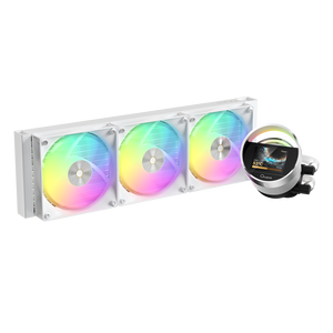 ชุดระบายความร้อนด้วยน้ำแบบ AIO รุ่น L36 BK ARGB ขนาด 360 มม. พร้อมหน้าจอ IPS ขนาด 2.4 นิ้ว รองรับซีพียู 115X/1200/1700/1851/AM4/AM5  ลดราคาพิเศษ - Product Image 3