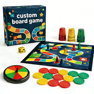 เกมกระดานครอบครัวแบบกำหนดเอง OEM เกมโต๊ะสำหรับผู้ใหญ่แบบอินเทอร์แอคทีฟสำหรับงานปาร์ตี้ บรรจุภัณฑ์กระดาษและพลาสติกคุณภาพสูงเป็นมิตรกับสิ่งแวดล้อม - Product Image 2