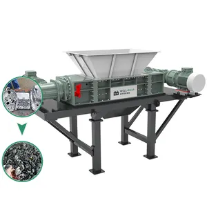 Hot bán quần áo Shredder dệt máy nghiền vải băm nhỏ máy và mini nhựa Shredder máy