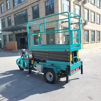 P-192 elektrische Batterie fahren Dreirad Typ Menschen hydraulische Scheren hebebühne Plattform