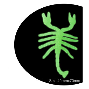 Đồ Chơi Trẻ Em Halloween Đồ Chơi Bằng Nhựa Co Giãn Đáng Sợ Đồ Trang Trí Tiệc Treo Tường Bọ Cạp Phát Sáng - Product Image 5