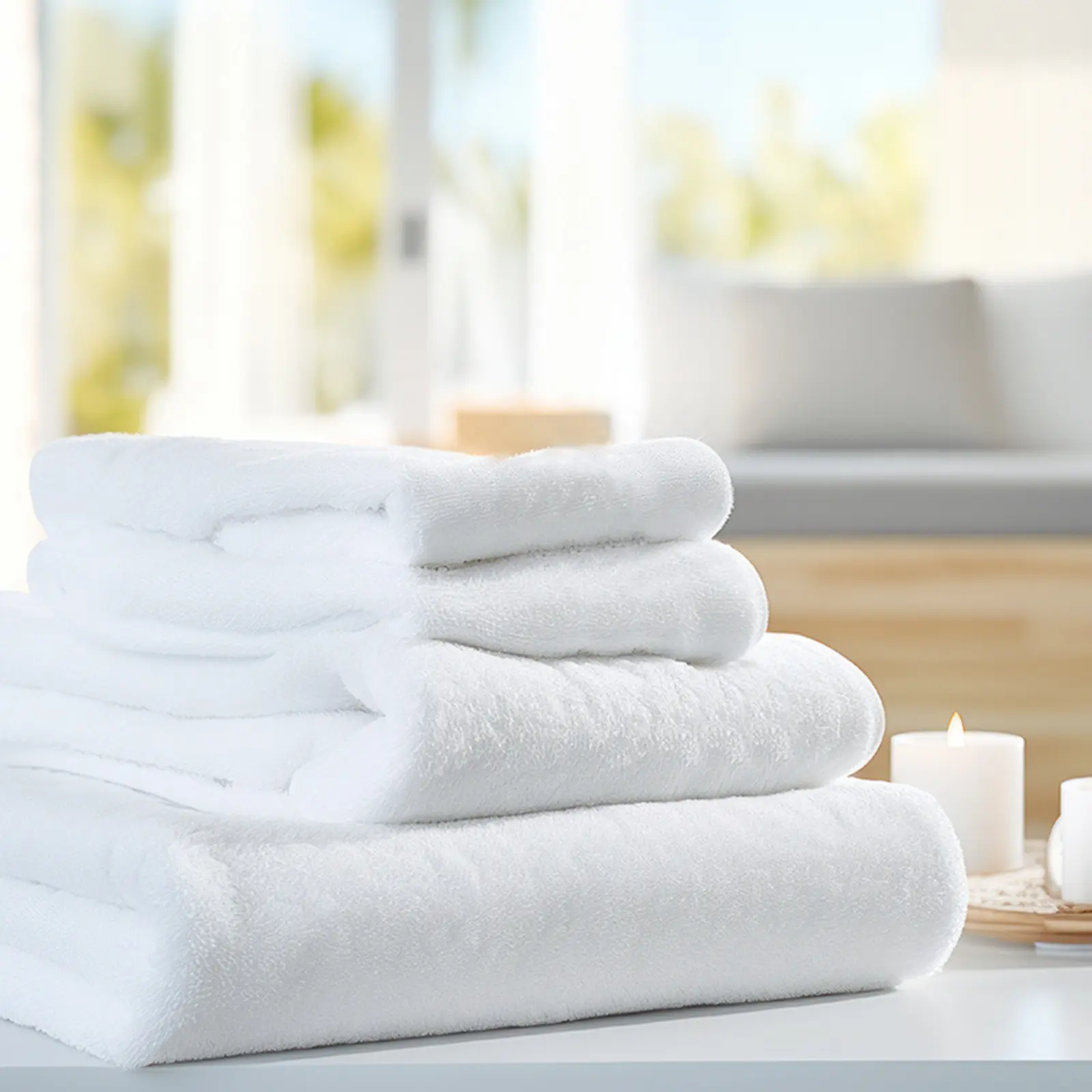 Fabricação de toalha de banho luxuosa de mão e rosto em algodão macio e confortável para casa e hotel esportivo