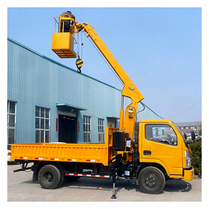 Mesin pengangkat Cina baru 8 Ton teleskop Boom truk terpasang derek 8ton Dump Truck Mount Crane untuk dijual - Product Image 5