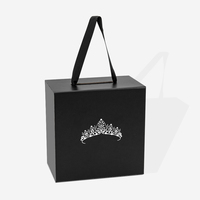 Fabricant de boîtes cadeau impression diadème couronne bijoux boîtes de papier rigides emballage boîtes couronne pour concours