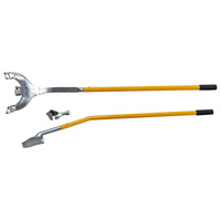 Outil manuel de montage/démontage de pneus en acier 17,5'-24,5" pour pneus tubeless, outil de démontage de pneus de véhicule