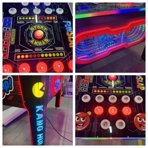 Đồng tiền hoạt động Deluxe LED Đèn vui vẻ Slap nghịch ngợm đậu trẻ em tốc độ thách thức vé <span class=keywords><strong>Redemption</strong></span> Arcade trò chơi máy - Product Image 2