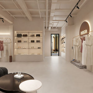 Espositori in Metallo per Negozi di Abbigliamento Uomo e <span class=keywords><strong>Donna</strong></span>, Scaffali per Scarpe, Vetrine Espositive - Product Image 1