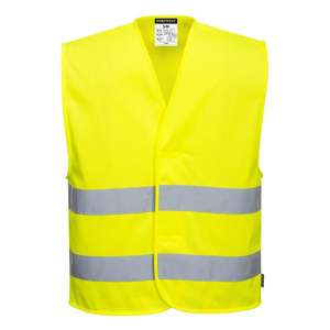 PORTWEST - C374YERXX/3X Meshair gilet jaune à deux bandes haute visibilité-EAN 5036108316847 HI-VIS WORKWEAR - Product Image 1