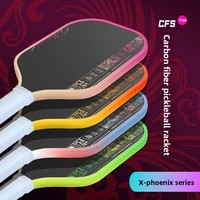 Ensemble complet de raquettes de pickleball en fibre de carbone T700 pressée à chaud, exclusivité transfrontalière, 230g, épaisseur 16mm, 41.8cm, 0 trous