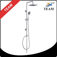 TM-1116 Ensemble Colonne de Douche de Salle de Bain Pluie Chromé
