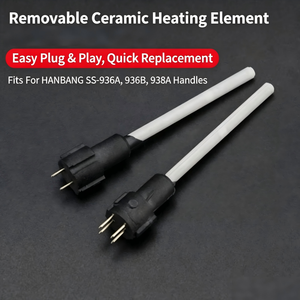 ด้ามจับหัวแร้งบัดกรี HB พร้อมหัวเซรามิก รูปทรงดินสอ 100-240V เฟสเดียว ร้อนเร็วภายใน 1 นาที มาตรฐานเมตริก - Product Image 3
