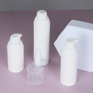 Botella de vacío de PP de 30ml 50ml 60ml 80ml para loción, crema facial, crema para bebés, envase cosmético con tapón interno. - Product Image 2