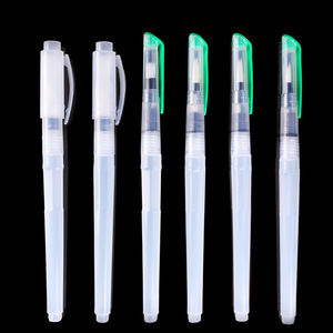 6Pcs Riutilizzabile Marcatori Vernice Pennello Pennello di <span class=keywords><strong>Acqua</strong></span> Portatile Acquerello Morbido della Penna Della Spazzola <span class=keywords><strong>Pittura</strong></span> Disegno Rifornimenti di Arte - Product Image 2