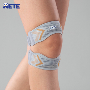 साइकिलिंग बास्केटबॉल बैडमिंटन सदमे अवशोषण घुटने की सुरक्षा के लिए पैटेला स्ट्रैप के साथ चल रही एडजस्टेबल फिटनेस - Product Image 1