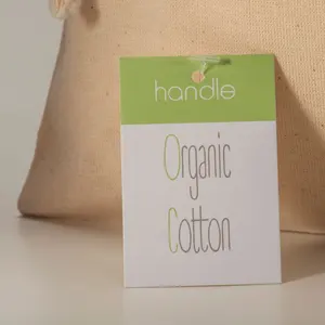 Sac cadeau en coton biologique, merchandising durable - Product Image 2