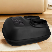 Alat Pijat Kaki Spa Rumahan Shiatsu dengan Pijatan Mendalam, Panas, dan Kompresi, Relaksasi Kaki Lelah Setelah Bekerja, Remote Control, Auto-Off