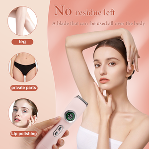 <span class=keywords><strong>Rasoir</strong></span> électrique double pour femmes, rechargeable par USB, étanche IPX7, pour bikini, <span class=keywords><strong>visage</strong></span>, sourcils, aisselles et jambes - Product Image 2