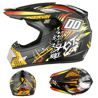 Casques de moto tout-terrain certifiés ABS DOT, directement de l'usine, imperméables pour les passionnés de motocross