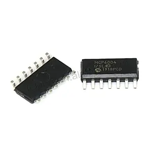 Jeking Operational Amplifiers Op Amps Quad 1.8V 1MHz IC OPAMP GP 4 CIRCUIT 14SOIC MCP6004T-I/SL