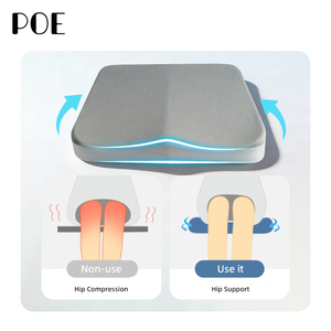 Nouveau coussin <span class=keywords><strong>de</strong></span> siège ergonomique en mousse à mémoire <span class=keywords><strong>de</strong></span> forme à récupération lente et confortable pour le coccyx, idéal pour salon, fauteuil roulant et siège <span class=keywords><strong>de</strong></span> voiture - Product Image 3