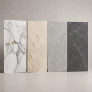 Lastra in Gres Porcellanato Sinterizzato di Lusso Effetto Marmo MESH FISH BELLY GOLD, Grande Formato, Dimensioni Personalizzabili, per Rivestimenti a Parete e Pavimenti di Ville - Product Image 2