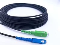Câble de raccordement (patch cord) SC/APC/UPC, 1 à 4 fibres, câble de branchement FTTH, portée 10m-300m, OEM pour applications de communication
