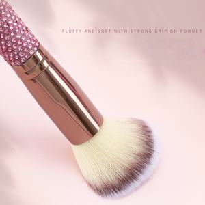 ชุดแปรงแต่งหน้าเพชรประดับ 15 ชิ้น/ชุด พร้อมฟองน้ำแต่งหน้า - Product Image 5