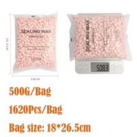 Perlas de Cera para Sellar, 500g, Parte 2, para Embalaje de Regalos, Sobres, Botellas de Vino