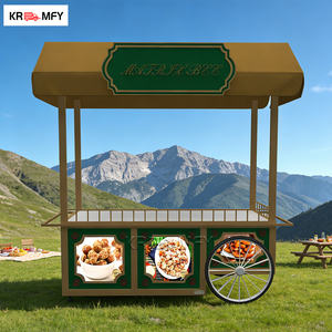 Tricycle à glace pour entreprise de restauration mobile, chariot à main pour glaces italiennes - Product Image 2