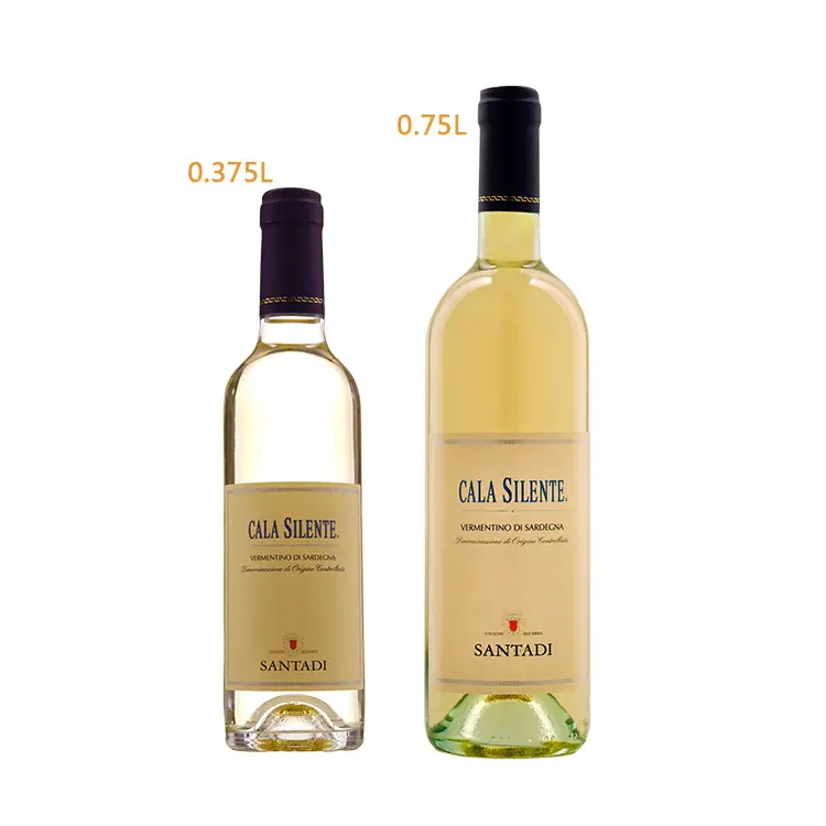Hot Selling Premium Vermentino Di Sardegna Doc Glasflasche 0,75 l 14% italienische Marken Trockener Bio-Weißwein