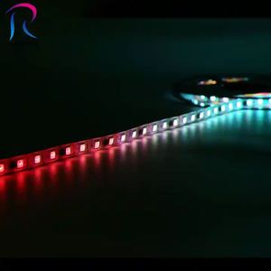 Raymates ma thuật màu 24V lập trình <span class=keywords><strong>LED</strong></span> Strip, 5050 <span class=keywords><strong>RGB</strong></span> 60 LEDs/M, ws2811 IC ứng dụng điều khiển cho trang trí nội thất - Product Image 6