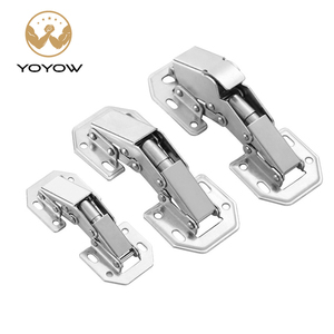 Free samples Sales Volume First High Quality 90 Degree Hydraulic Frog Hinge Kitchen Cabinet Furniture <b>Hardware</b> - Product Image 1