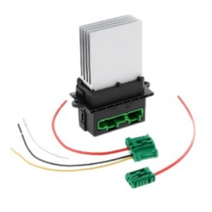 27150-ED70A Resistor <b>12V</b> for Nissan Blower Fan with <b>Plug</b> and Cable - Product Image 1