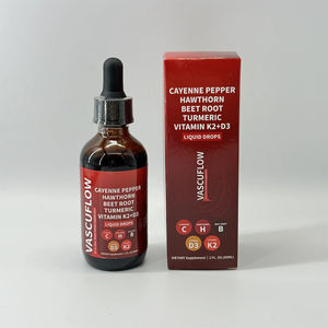 อาหารเสริมพริกไทยป่นเพอร์ซีค ชนิดน้ำสำหรับรับประทาน ผสมผลฮอว์ธอร์น วิตามินดี3 เค2 ผงบีทรูท อบเชยซีลอน ขมิ้น สำหรับผู้ใหญ่ - Product Image 5