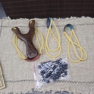 木制弹弓儿童怀旧户外玩具休闲娱乐木制工艺品游戏配件批发 - Product Image 3